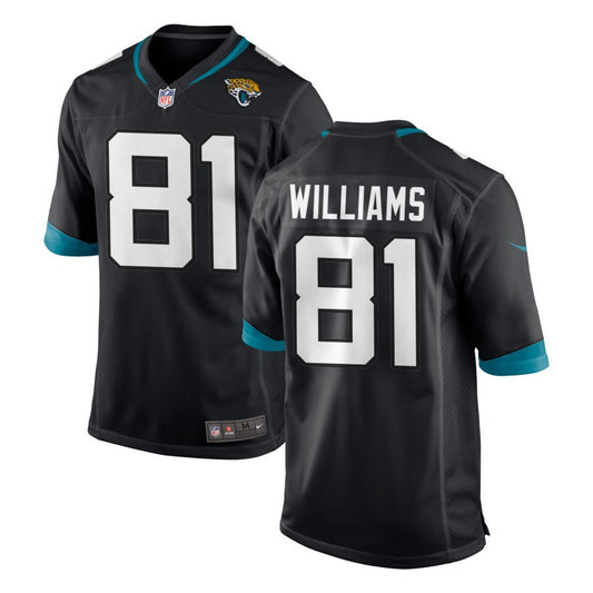 Seth Williams Jacksonville Jaguars Nike Youth Team Color Game Jersey - Black