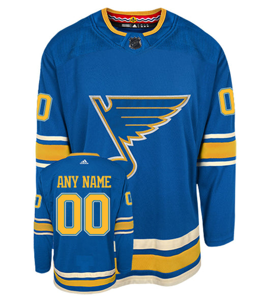 St. Louis Blues Adidas Authentic Third Alternate NHL Hockey Jersey