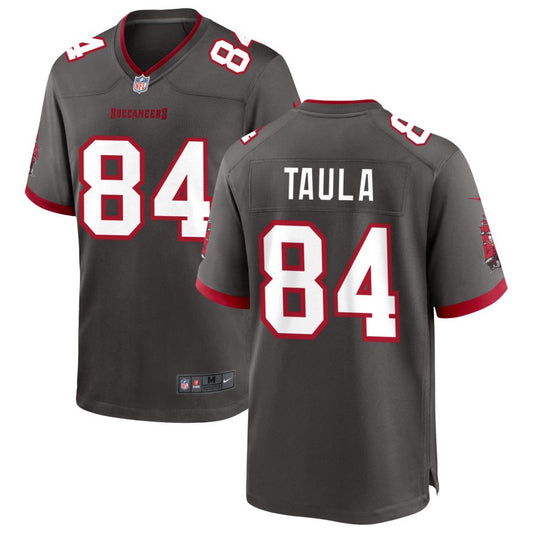 Tanner Taula Tampa Bay Buccaneers Nike Youth Alternate Game Jersey - Pewter