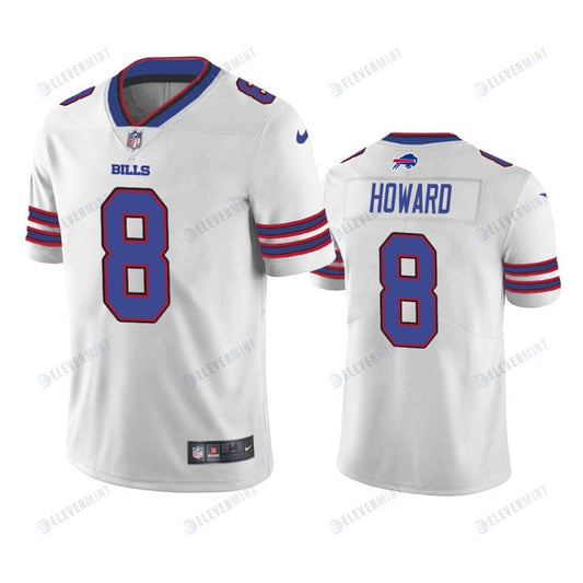 Buffalo Bills O.J. Howard 8 White Vapor Limited Jersey