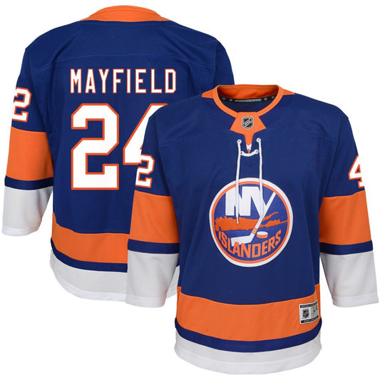 Scott Mayfield New York Islanders Youth Home Premier Jersey - Blue