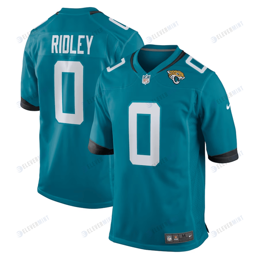 Calvin Ridley 0 Jacksonville Jaguars Game Jersey - Teal