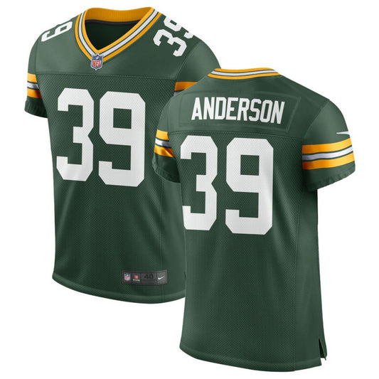 Zayne Anderson Green Bay Packers Nike Classic Elite Jersey - Green