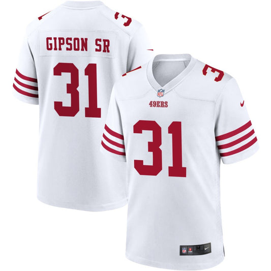 Tashaun Gipson Sr San Francisco 49ers Nike Game Player Jersey - White