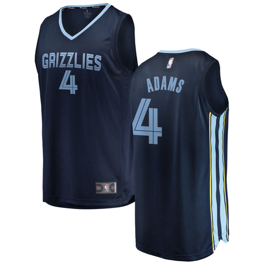 Steven Adams Memphis Grizzlies Fanatics Branded 2018/19 Fast Break Replica Jersey Navy - Icon Edition