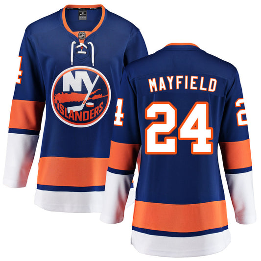 Scott Mayfield New York Islanders Fanatics Branded Women's Home Breakaway Jersey - Blue