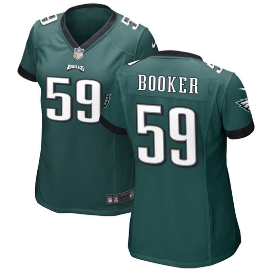 Thomas Booker Philadelphia Eagles Nike Women's Game Jersey - Midnight Green