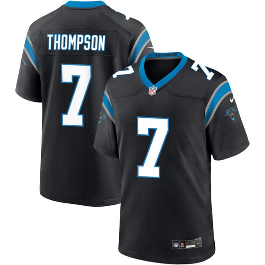 Shaq Thompson Carolina Panthers Nike Game Jersey - Black