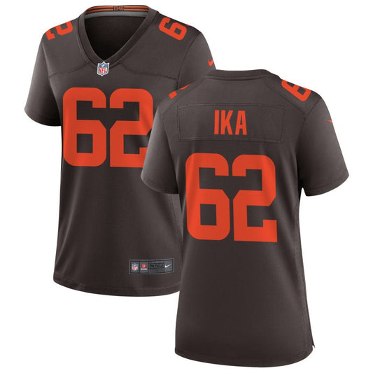 Siaki Ika Cleveland Browns Nike Women's Alternate Game Jersey - Brown