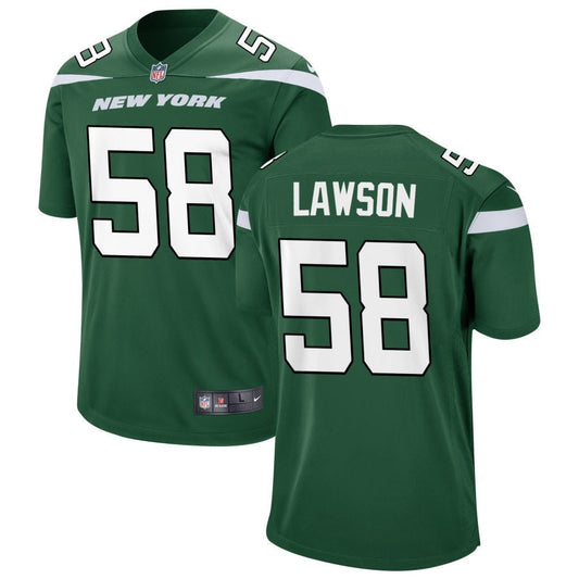 Carl Lawson New York Jets Nike Game Jersey - Gotham Green