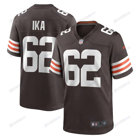 Siaki Ika 62 Cleveland Browns Men Team Game Jersey - Brown