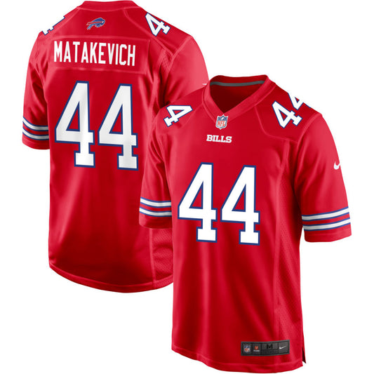 Tyler Matakevich Buffalo Bills Nike Alternate Game Jersey - Red