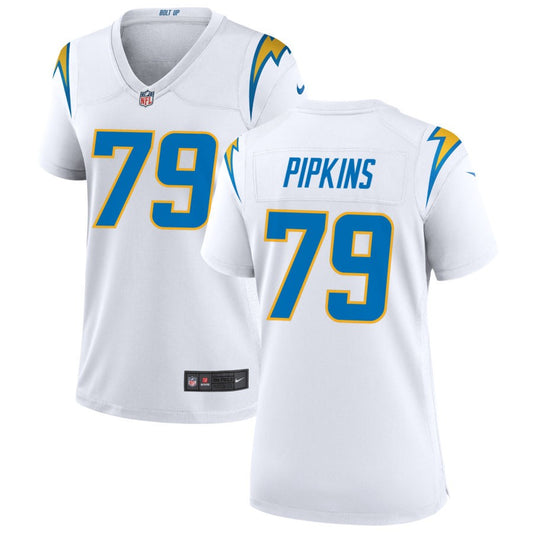 Trey Pipkins Nike Los Angeles Chargers Women's Game Jersey - White