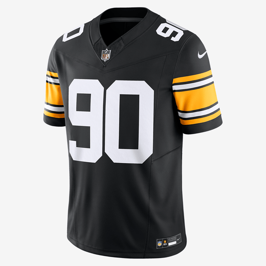 T.J. Watt Pittsburgh Steelers Men's Nike Dri-FIT NFL Limited Football Jersey - Black