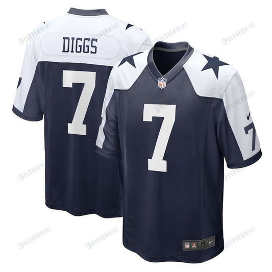 Trevon Diggs 7 Dallas Cowboys Alternate Game Jersey - Navy