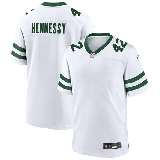 Thomas Hennessy New York Jets Nike Legacy Game Jersey - White