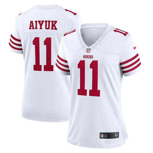 Brandon Aiyuk San Francisco 49ers Nike Women's Player Game Jersey - White