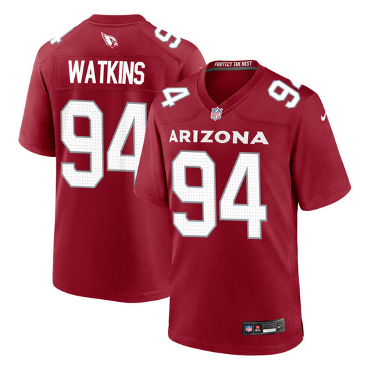 Carlos Watkins Arizona Cardinals Nike Game Jersey - Cardinal