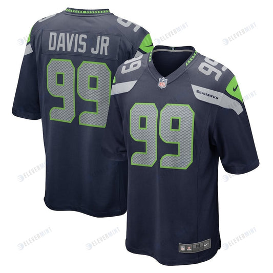 Carl Davis Jr. 99 Seattle Seahawks Men Game Jersey - College Navy