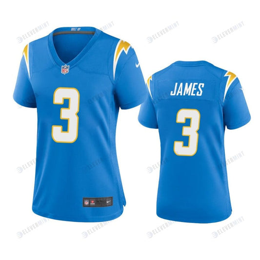 Women's Los Angeles Chargers Derwin James 3 Powder Blue Game Jersey