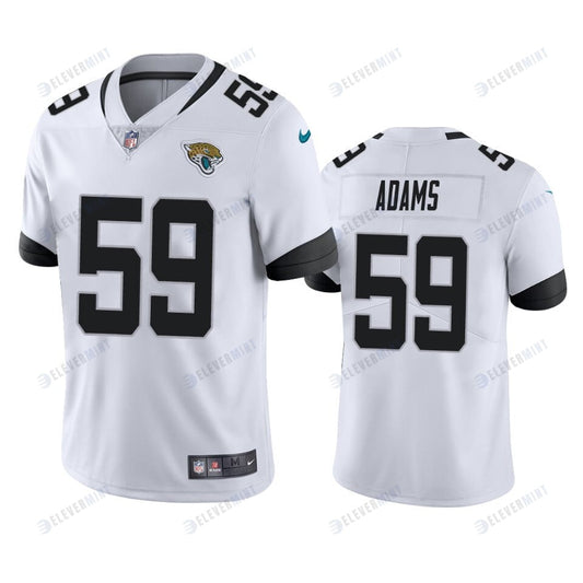 Tyrell Adams 59 Jacksonville Jaguars White Vapor Limited Jersey