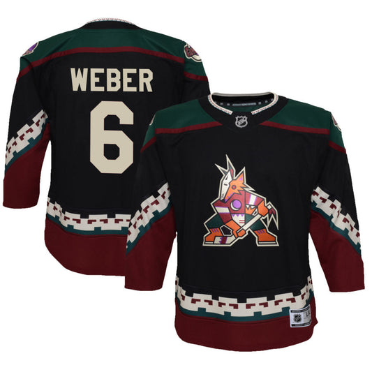 Shea Weber Arizona Coyotes Youth 2021/22 Home Replica Jersey - Black