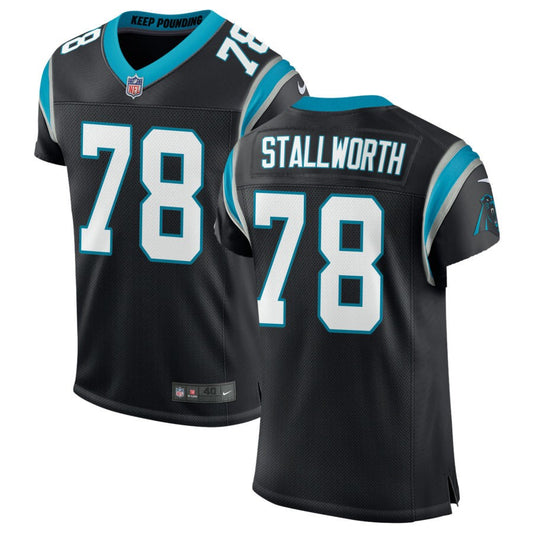 Taylor Stallworth Carolina Panthers Nike Classic Elite Jersey - Black