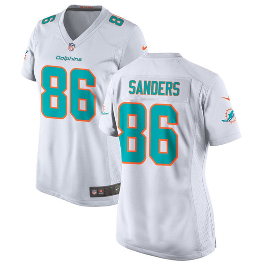 Braylon Sanders Miami Dolphins Nike Women's Jersey - White