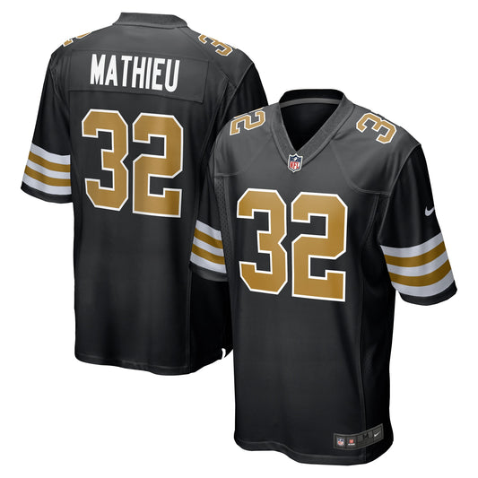 Tyrann Mathieu New Orleans Saints Nike Player Alternate Game Jersey - Black