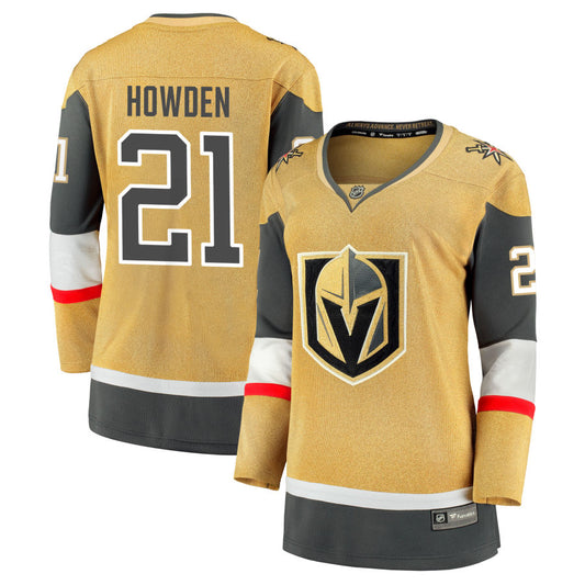 Brett Howden  Vegas Golden Knights Fanatics Branded Women's Home Breakaway Jersey -