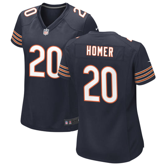 Travis Homer Chicago Bears Nike Women's Game Jersey - Navy