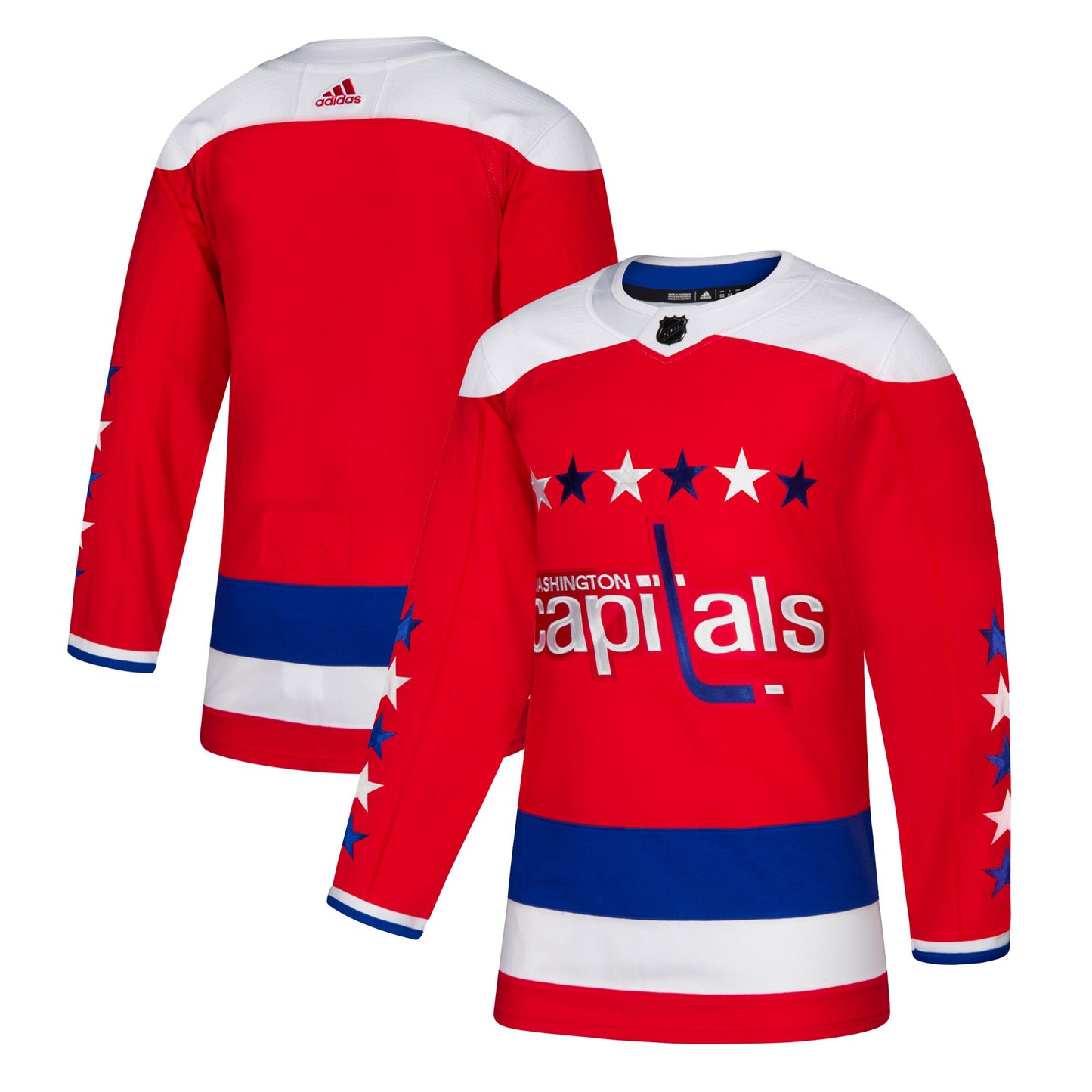 Washington Capitals adidas Alternate Authentic Jersey - Red