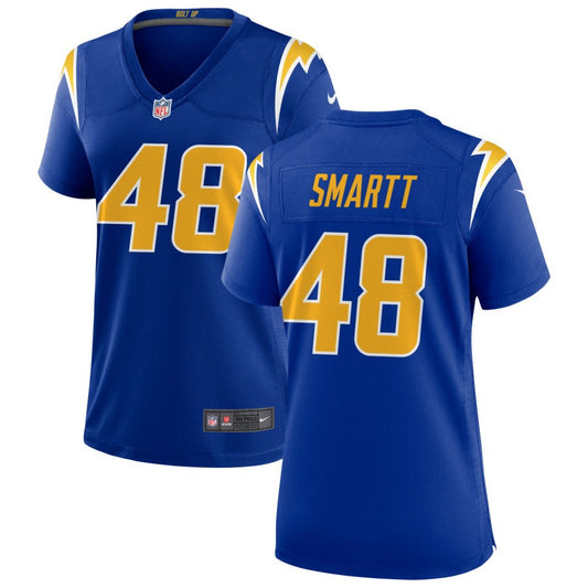 Stone Smartt Los Angeles Chargers Nike Women's Alternate Game Jersey - Royal