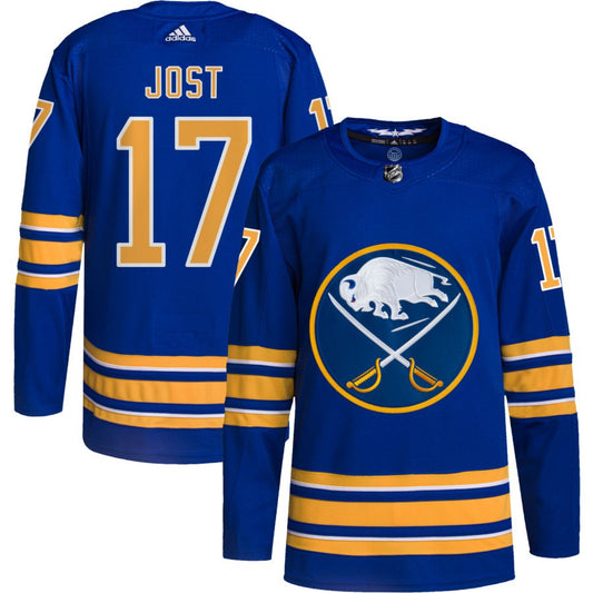 Tyson Jost Buffalo Sabres adidas Home Authentic Pro Jersey - Royal