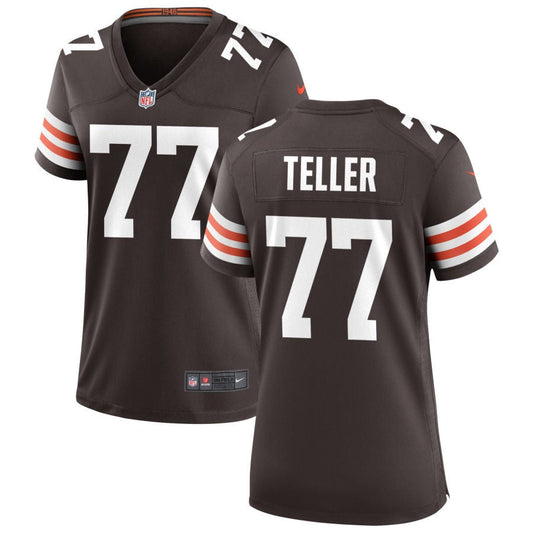 Wyatt Teller Nike Cleveland Browns Women's Game Jersey - Brown