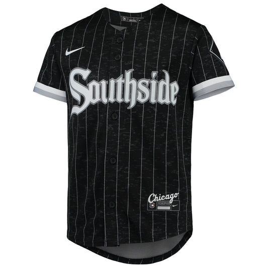 Boys' Grade School Tim Anderson Nike White Sox City Connect Replica Jersey - Black