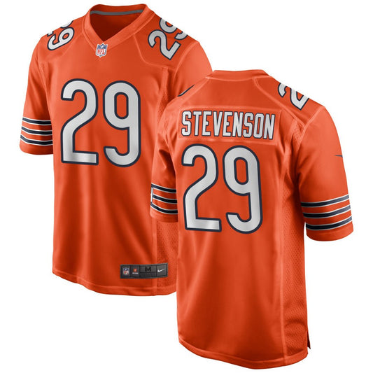 Tyrique Stevenson Chicago Bears Nike Alternate Game Jersey - Orange