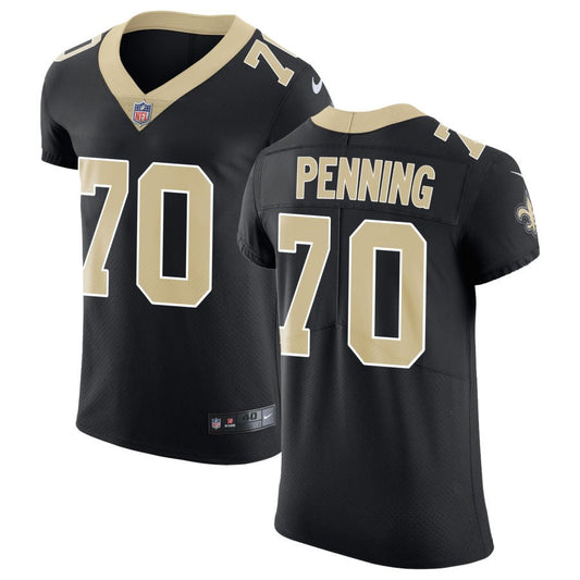 Trevor Penning New Orleans Saints Nike Vapor Untouchable Elite Jersey - Black