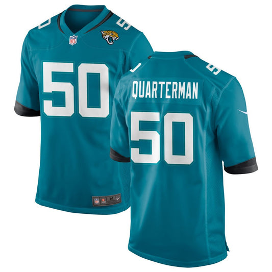 Shaquille Quarterman Jacksonville Jaguars Nike Alternate Game Jersey - Teal