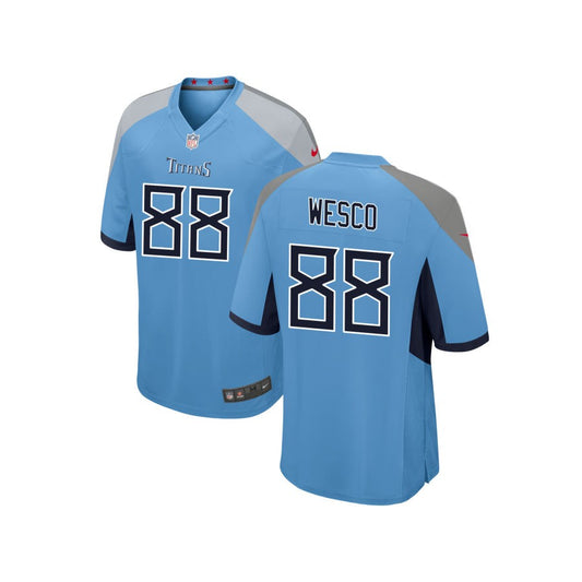 Trevon Wesco Tennessee Titans Nike Youth Alternate Game Jersey - Light Blue