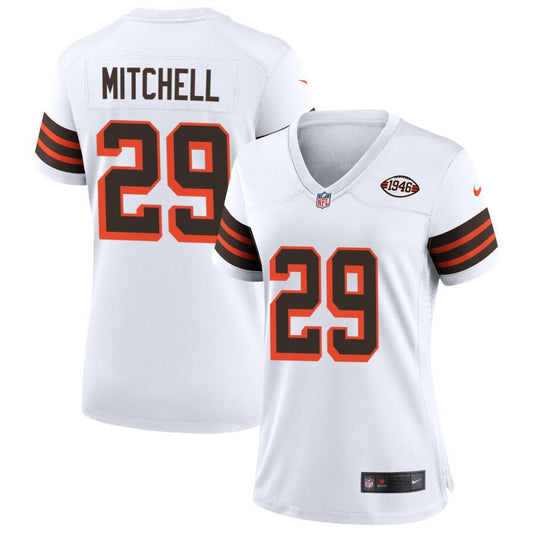 Cameron Mitchell Cleveland Browns Nike Women's 1946 Collection Alternate Jersey - White