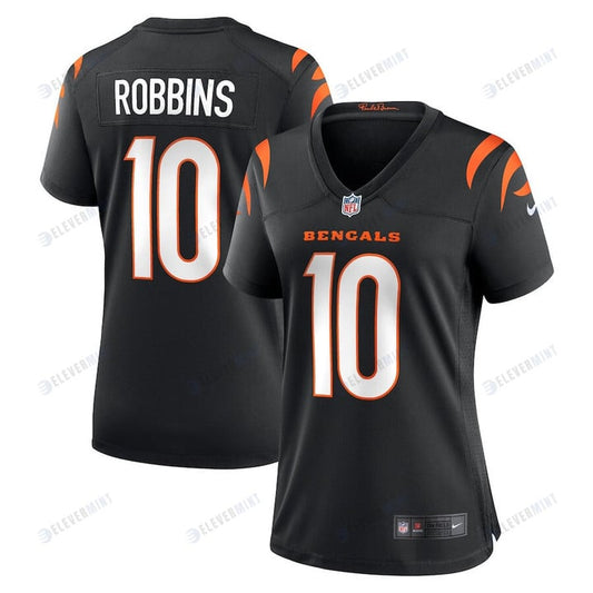 Brad Robbins 10 Cincinnati Bengals Women's Game Jersey - Black