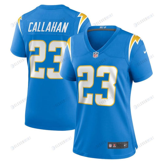 Bryce Callahan 23 Los Angeles Chargers Women's Game Jersey - Powder Blue