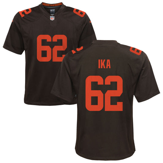 Siaki Ika Cleveland Browns Nike Youth Alternate Game Jersey - Brown