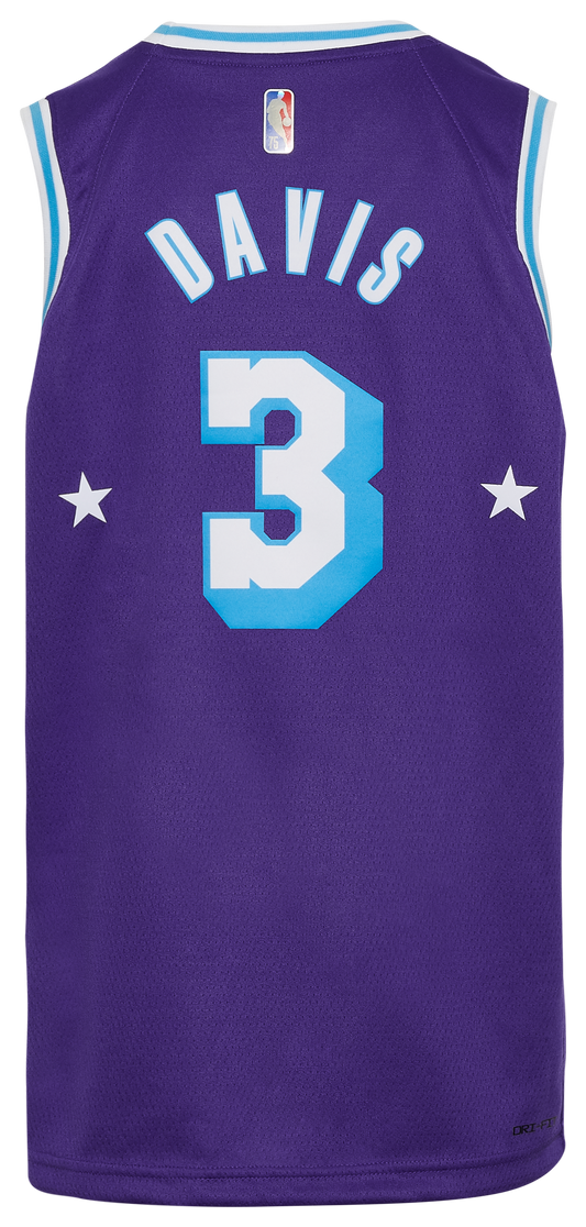 Boys' Grade School Davis Anthony Nike Lakers Mixtape Swingman Jersey - Purple