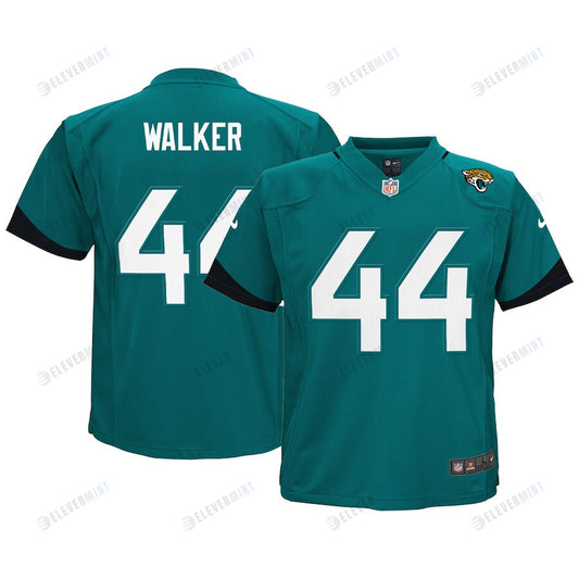 Travon Walker 44 Jacksonville Jaguars Toddler Game Jersey - Teal