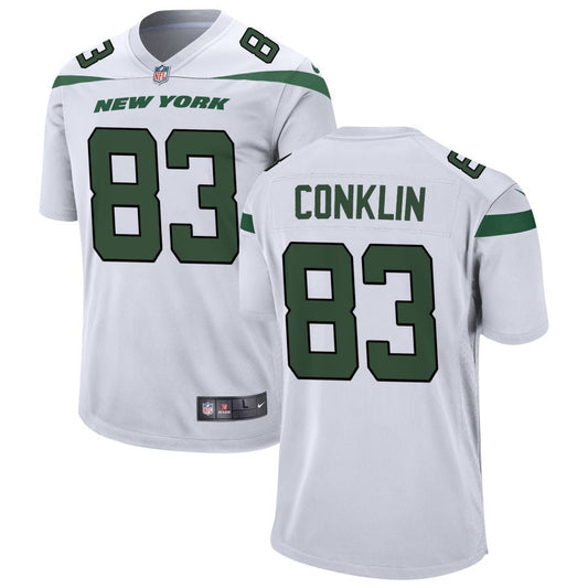 Tyler Conklin New York Jets Nike Youth Game Jersey - White