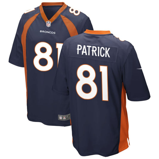 Tim Patrick Denver Broncos Nike Youth Game Jersey - Navy