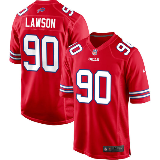 Shaq Lawson Buffalo Bills Nike Alternate Game Jersey - Red