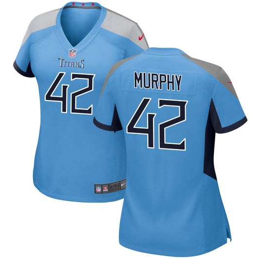 Caleb Murphy Tennessee Titans Nike Women's Alternate Game Jersey - Light Blue